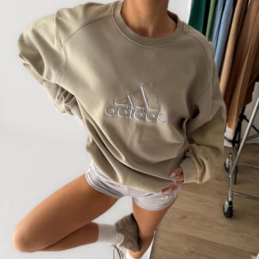 00s Adidas Embroidered Sweatshirt - Large