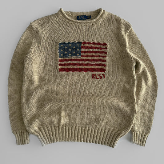 Ralph Lauren Flag Knit - Small