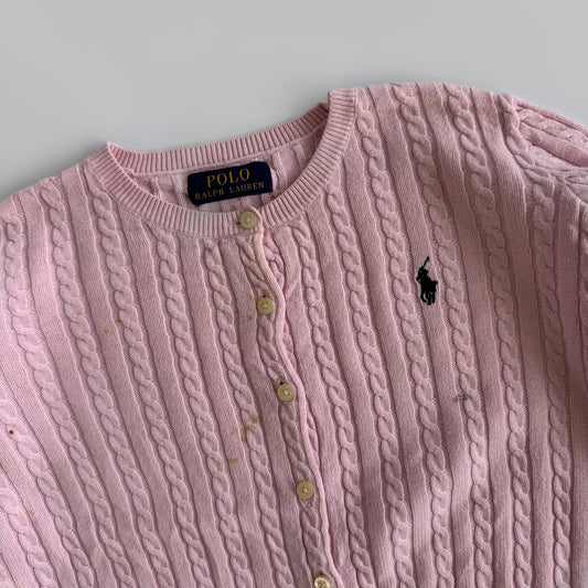 Ralph Lauren Cable Knit Cardigan - Small