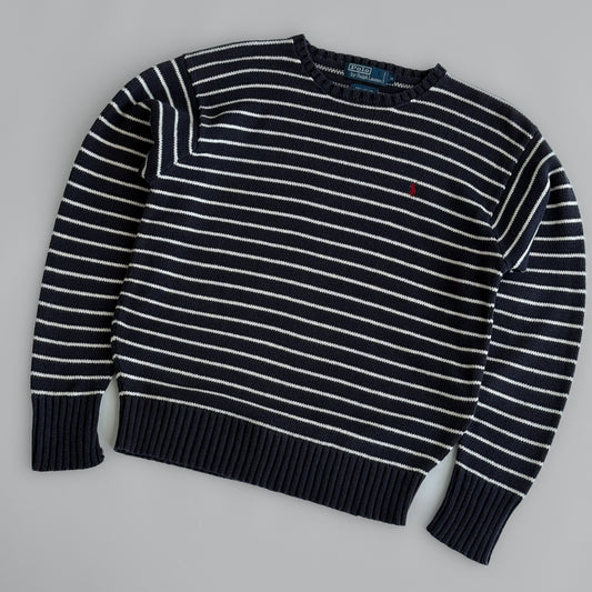 Ralph Lauren Striped Heavy Knit - Medium