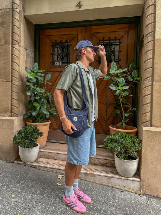 Reworked Carhartt Sling - Navy