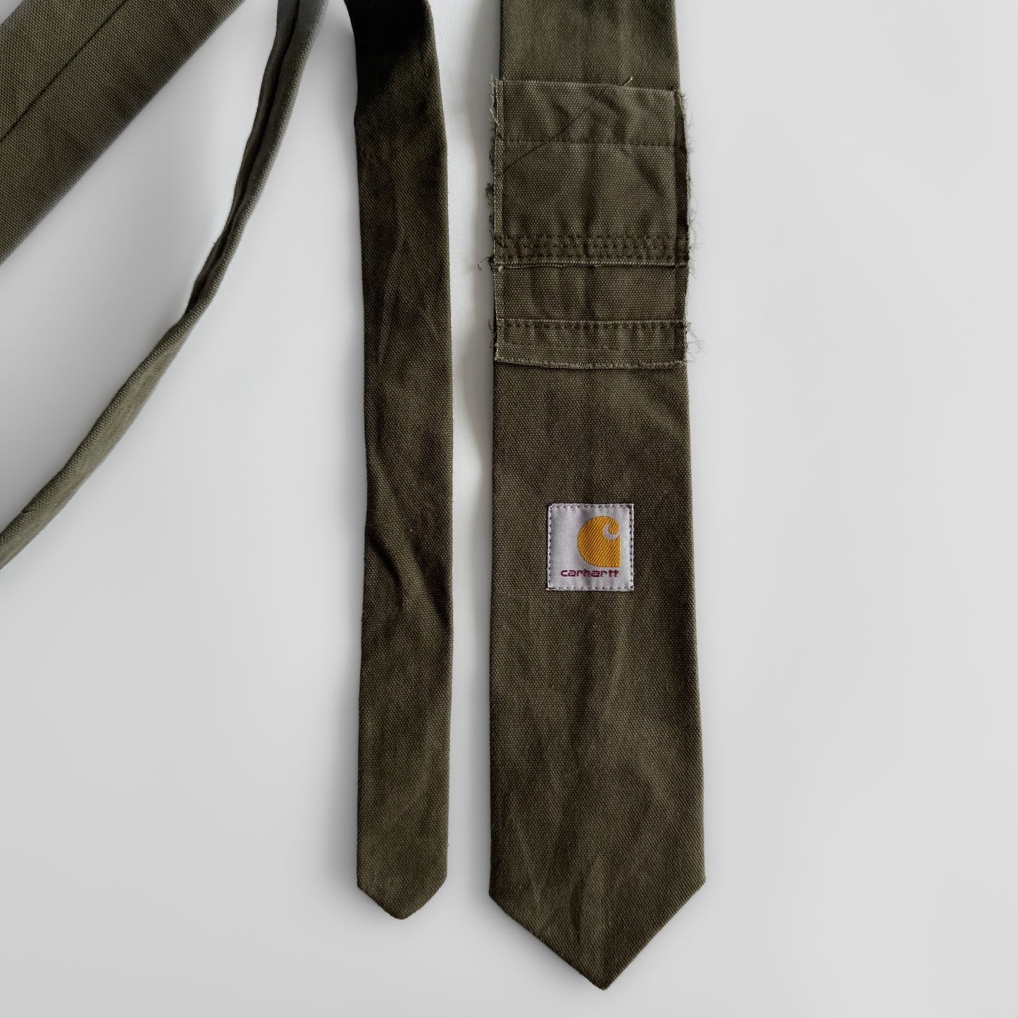 Reworked Carhartt Tie - Green