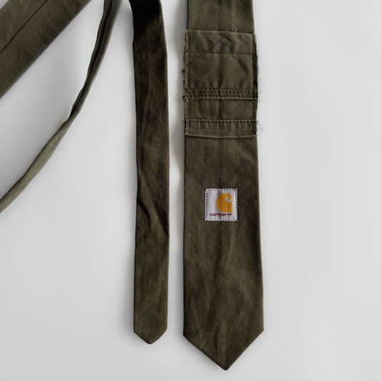 Reworked Carhartt Tie - Green