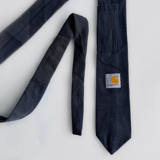 Reworked Carhartt Tie - Navy