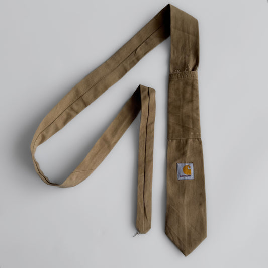 Reworked Carhartt Tie - Beige