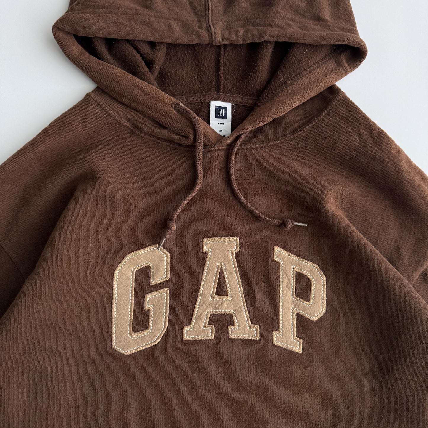 Chocolate Brown Gap Hoodie - Medium