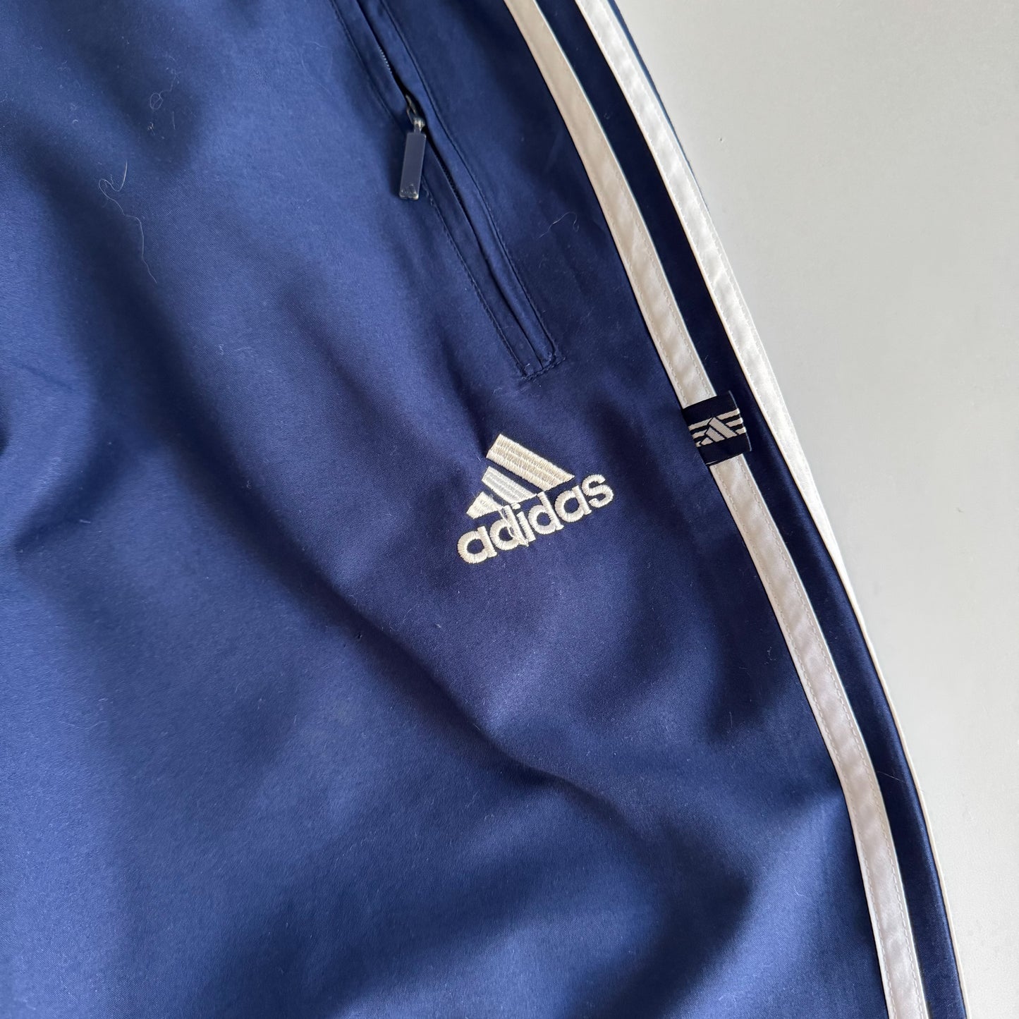 00s Adidas Baggy Track Pants - Small
