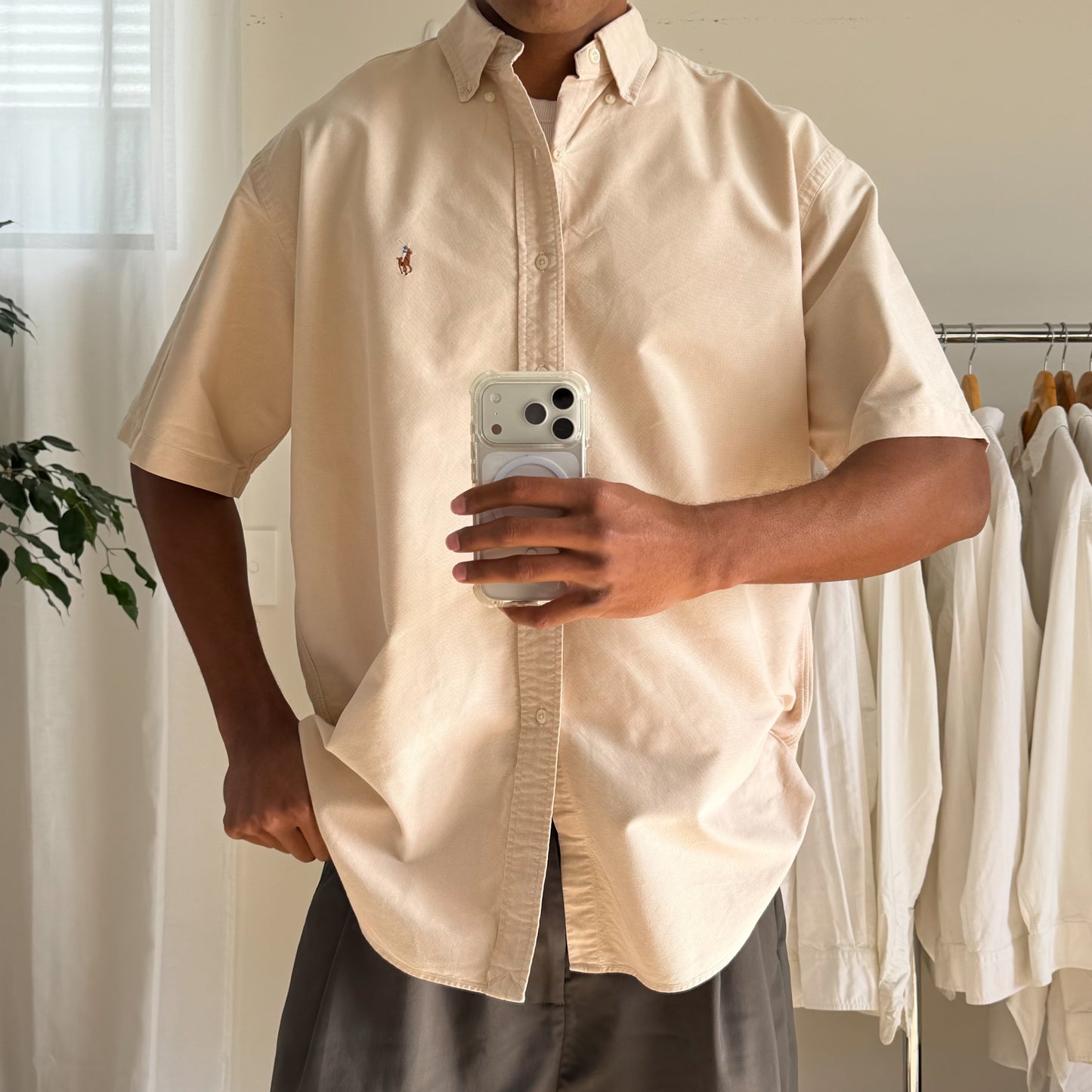 90s Ralph Lauren Button Up Shirt - Large