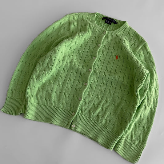 Ralph Lauren Cable Knit Cardigan - Medium