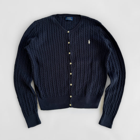 Ralph Lauren Cable Knit Cardigan - Medium