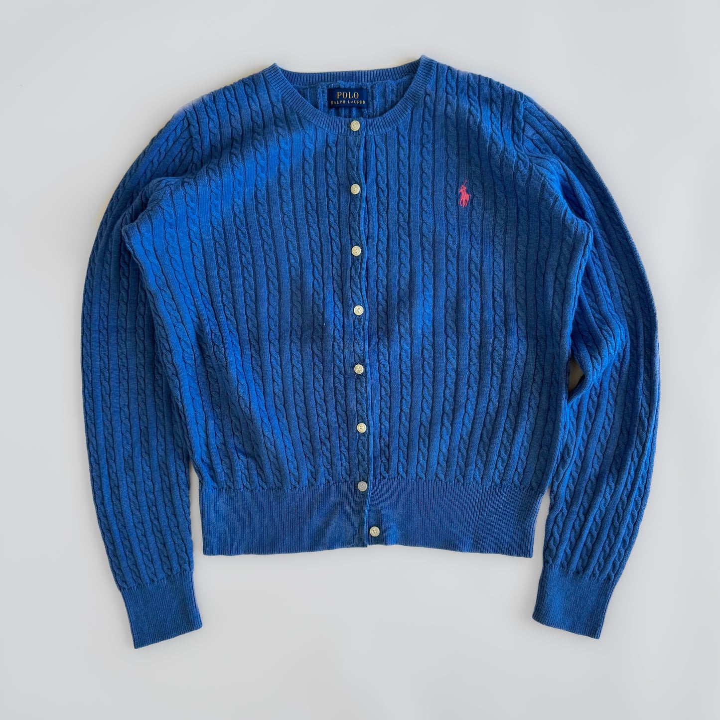 Ralph Lauren Cable Knit Cardigan - Medium