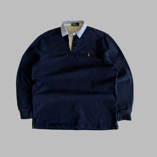 90s Polo Ralph Lauren Rugby Shirt - M