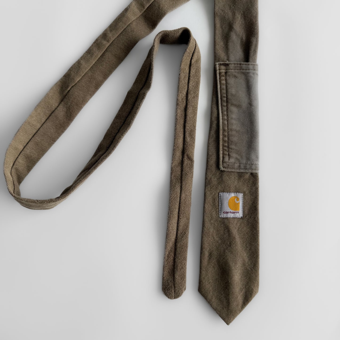 Reworked Carhartt Tie - Brown