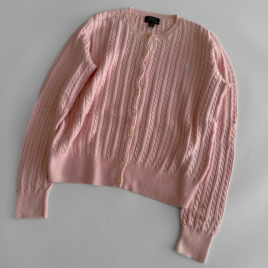 Ralph Lauren Cable Knit Cardigan - Medium