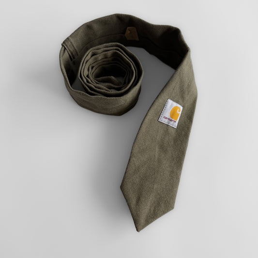 Reworked Carhartt Tie - Green