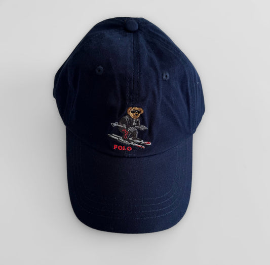 Polo Skiing Bear Cap