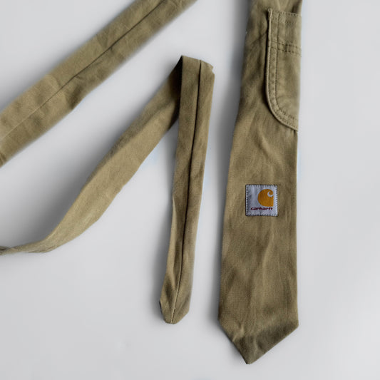 Reworked Carhartt Tie - Beige