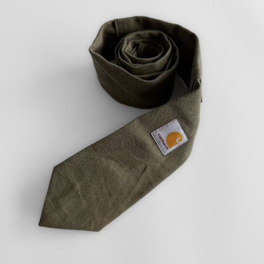 Reworked Carhartt Tie - Green
