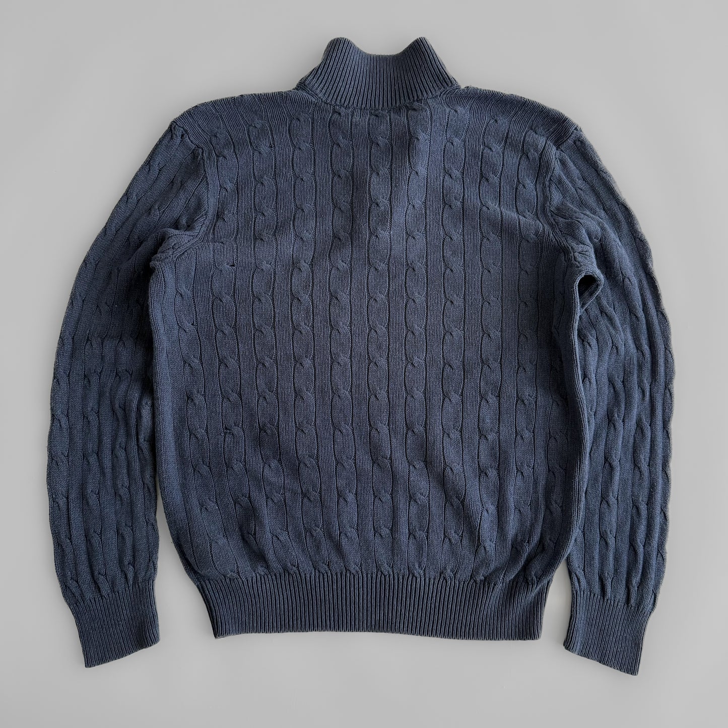 Ralph Lauren Cable Knit Quarter Zip - Medium