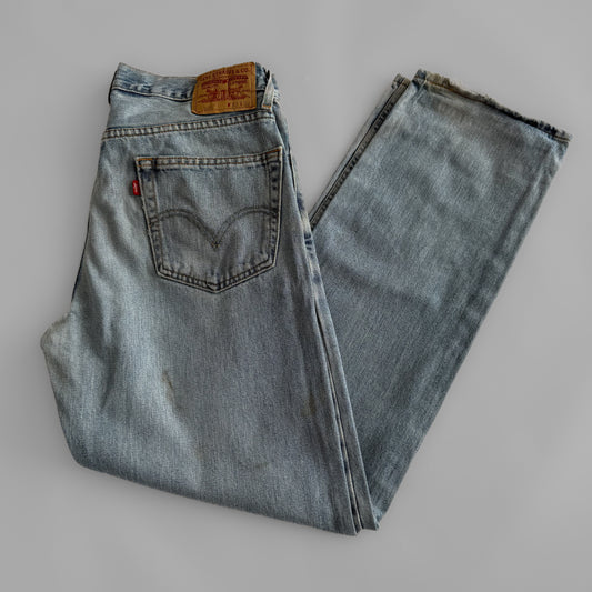 Levis 505 Straight Leg Jeans - 33 X 32