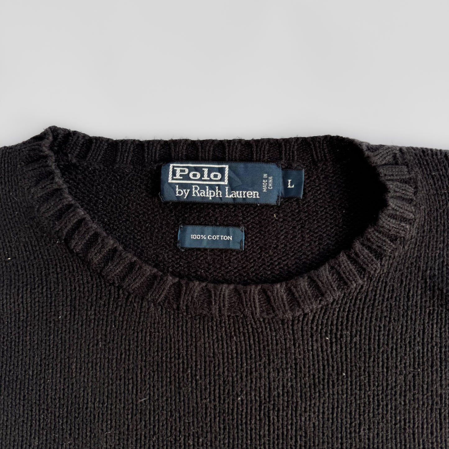 Ralph Lauren Heavy Knit Sweater - Large