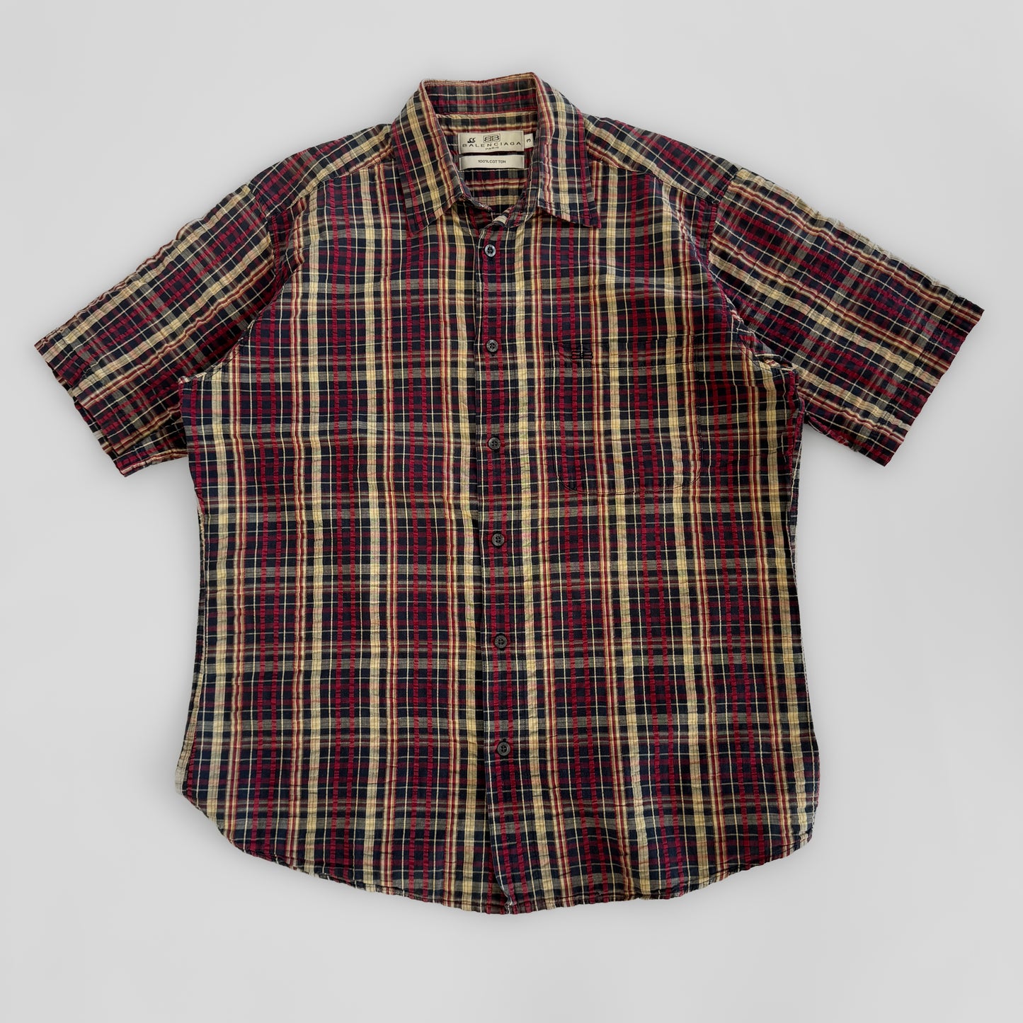 Balenciaga Button Up Shirt - Medium