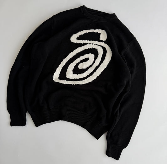 Stussy Swirly S Knit - Large
