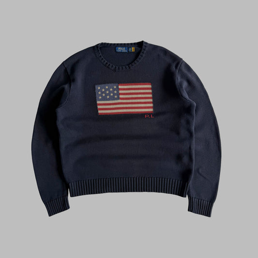Polo Ralph Lauren Classic Flag Knit - L