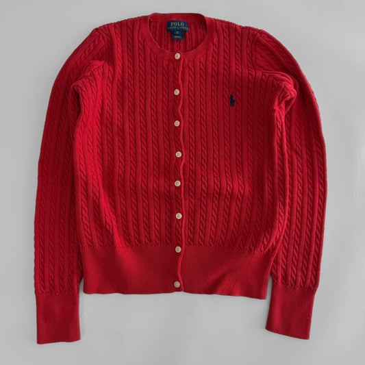 Ralph Lauren Cable Knit Cardigan - XS