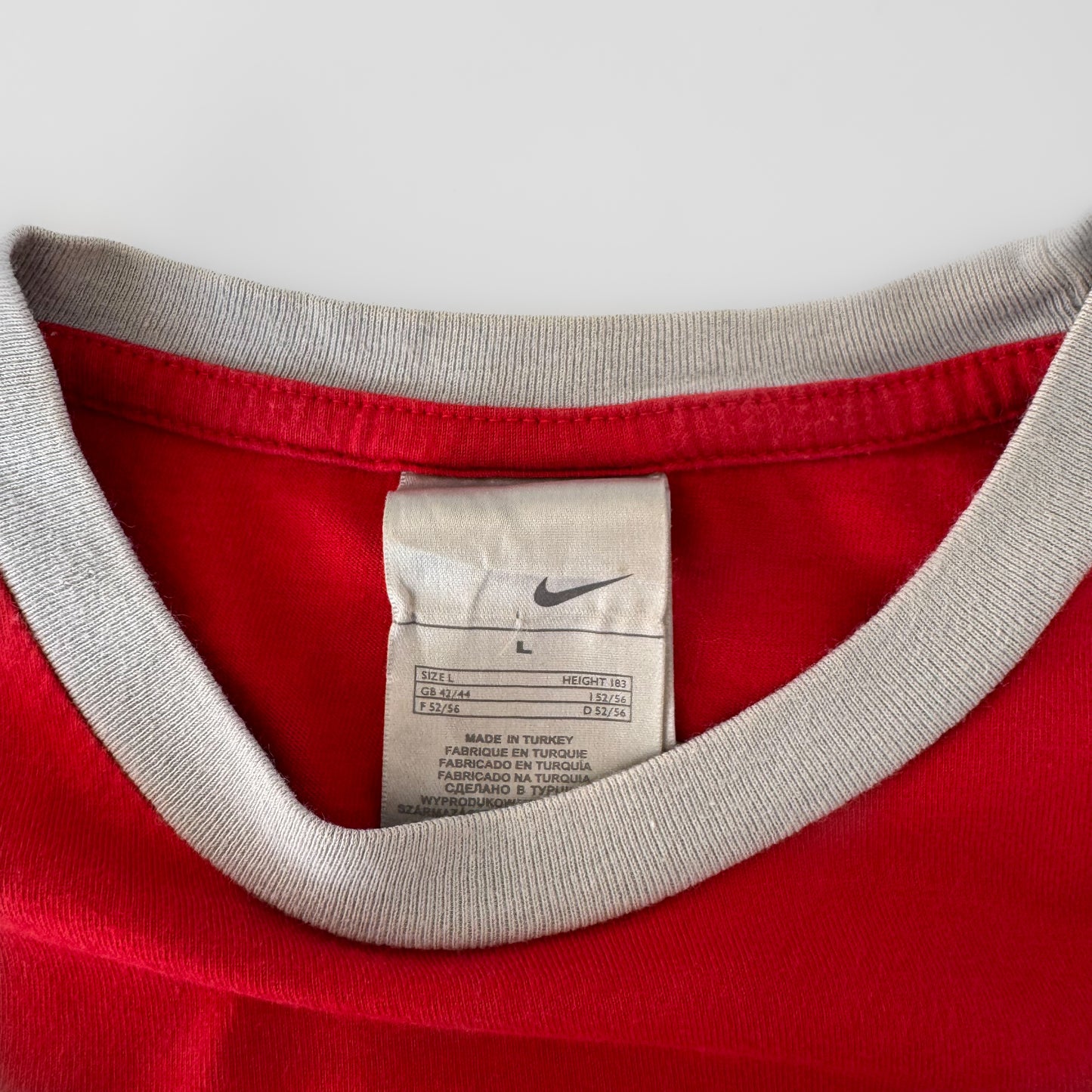 00s Nike Spell Out T-Shirt - Large