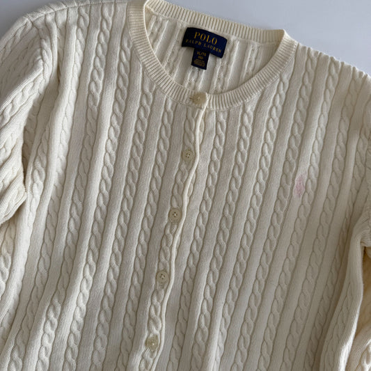 Ralph Lauren Cable Knit Cardigan - Medium