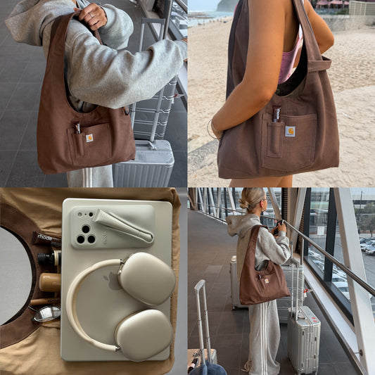 Reworked Carhartt Hobo — Double Brown