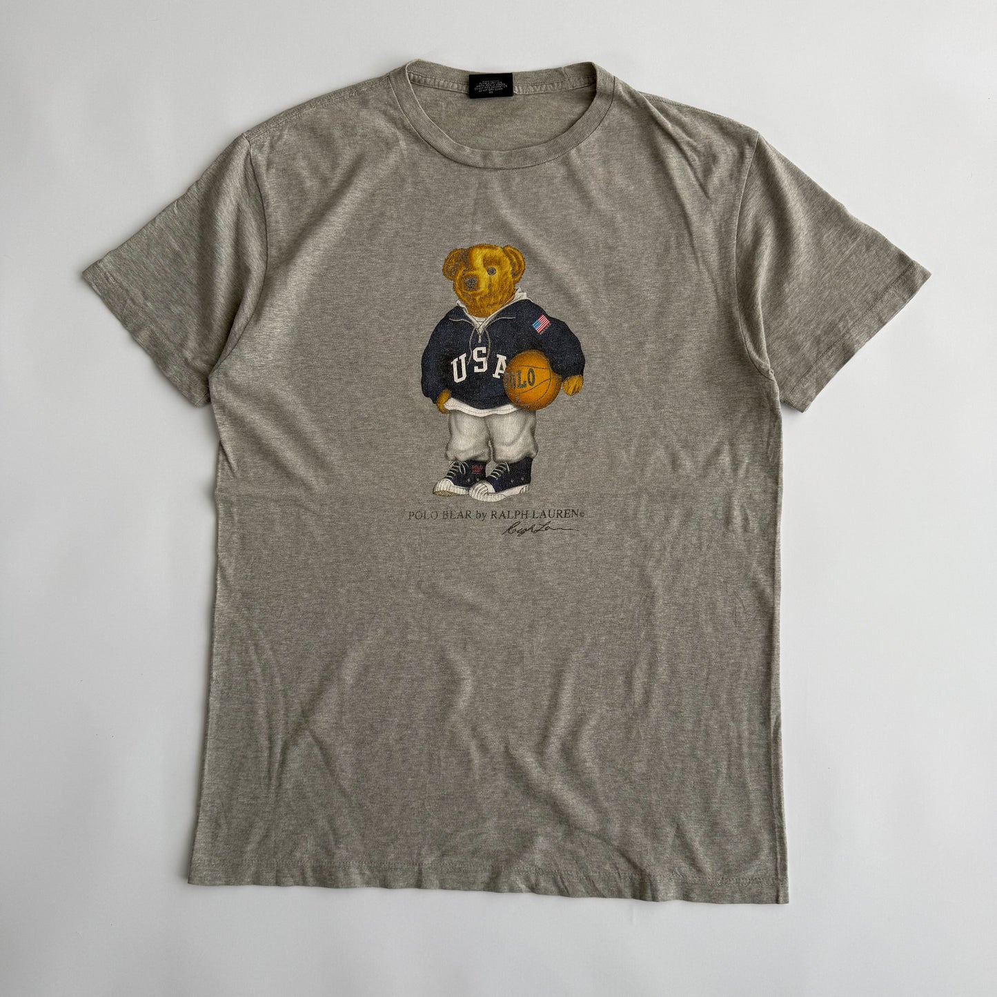 90s Ralph Lauren Bear T-Shirt - Small