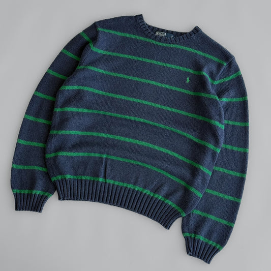 Ralph Lauren Striped Heavy Knit - Large