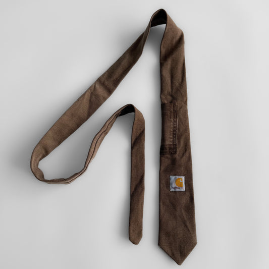 Reworked Carhartt Tie - Brown