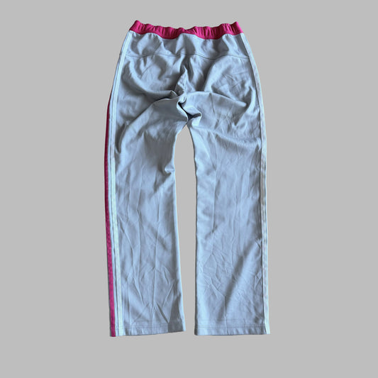 Y2K Adidas Striped Straight Leg Track Pants - S