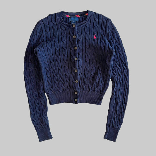 Ralph Lauren Cable Knit Cardigan - XXS