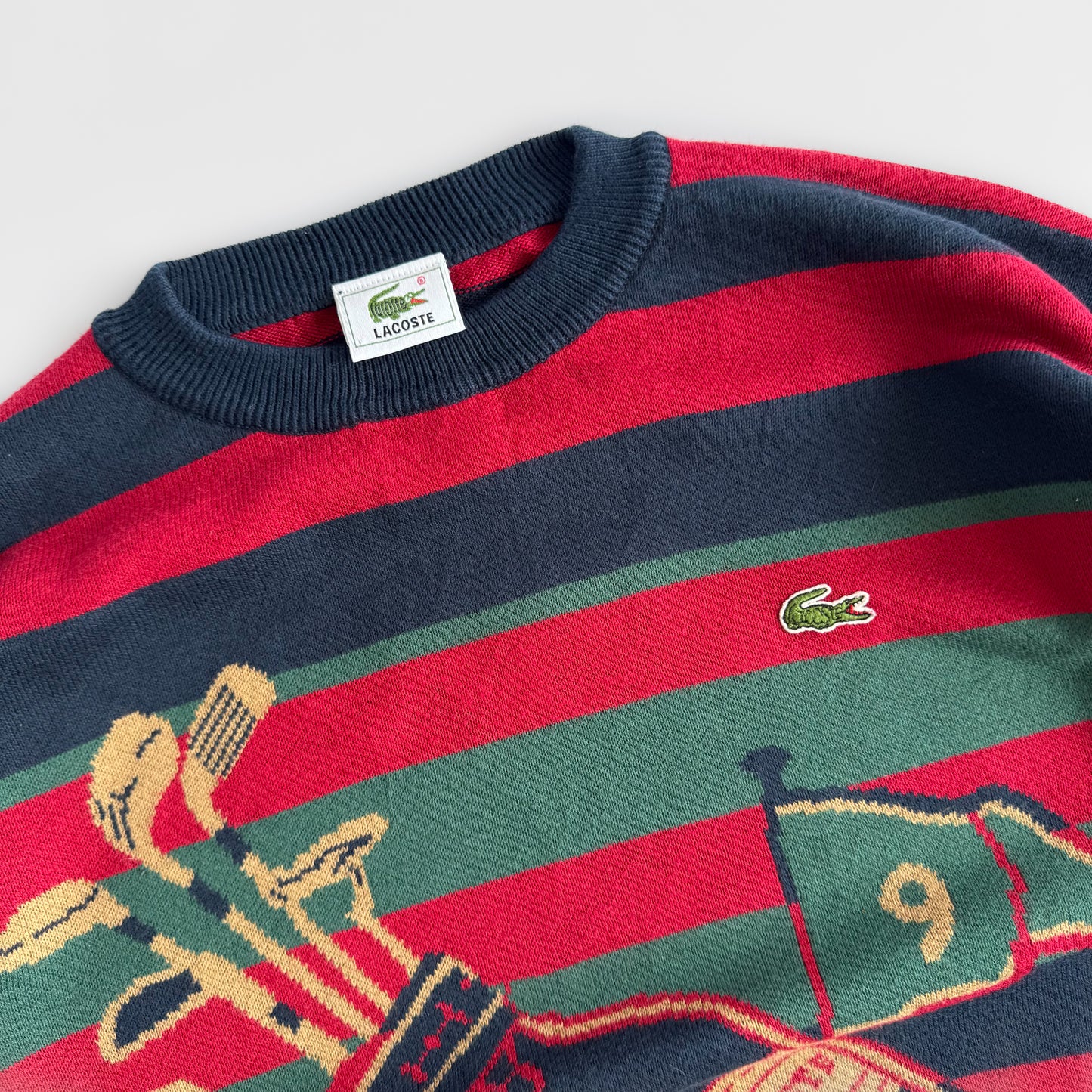 Rare Lacoste Golf Knit - Large