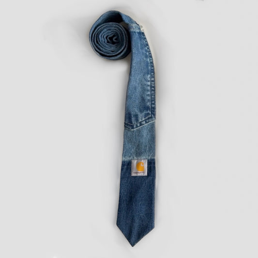 Reworked Carhartt Tie - Denim