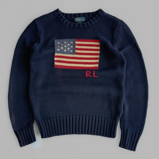 Ralph Lauren Flag Knit - Small