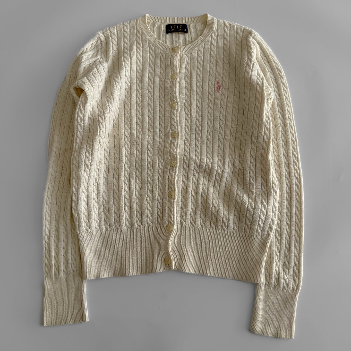 Ralph Lauren Cable Knit Cardigan - XS
