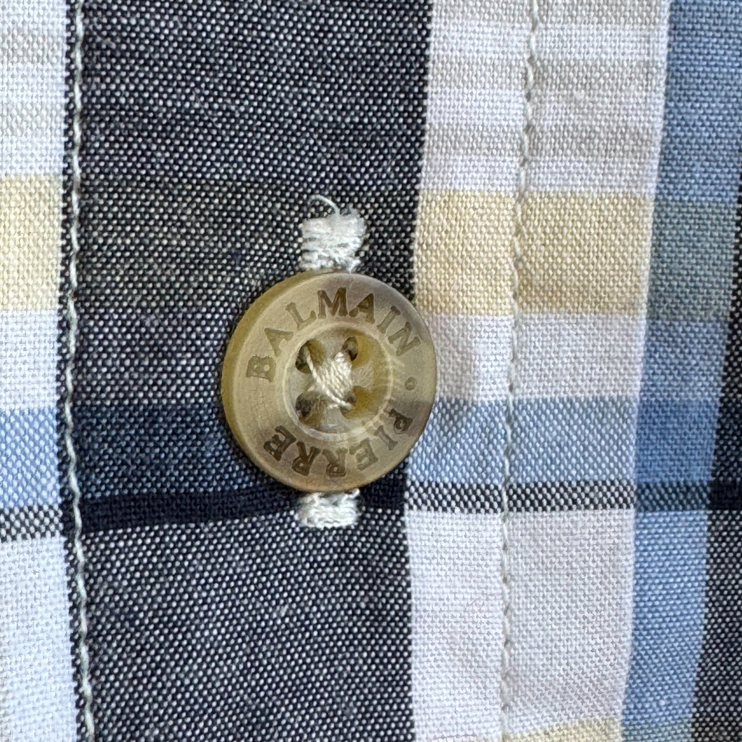Balmain Button Up Shirt - Medium