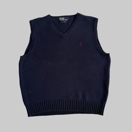 Ralph Lauren Heavy Knit Vest - Medium