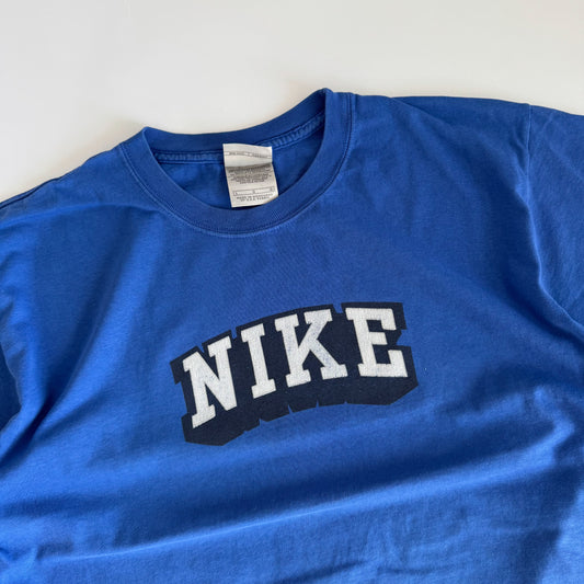 00s Nike Spell Out T-Shirt - Large