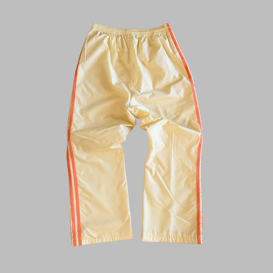 Y2K Adidas Three Stripe Straight Leg Track Pants - S