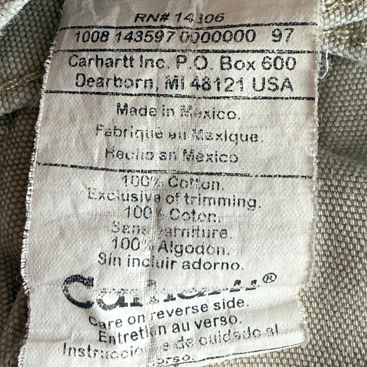 Carhartt Cargo Shorts - 40”