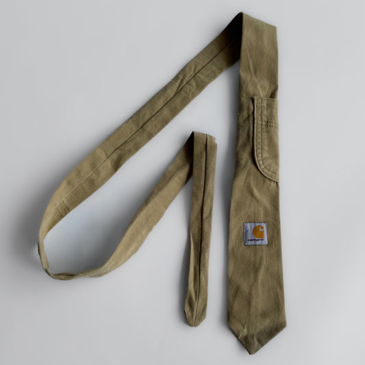 Reworked Carhartt Tie - Beige