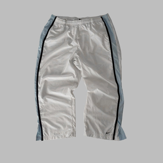 Y2K Nike Wide Leg Three Quarter Track Pants - XL