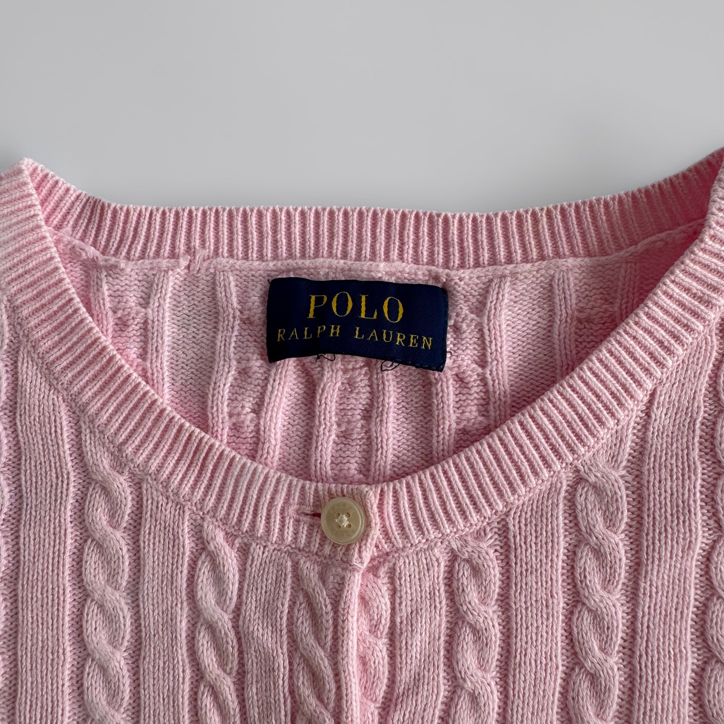 Ralph Lauren Cable Knit Cardigan - XS