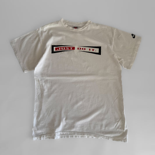 90s Nike Spell Out T-Shirt - XL
